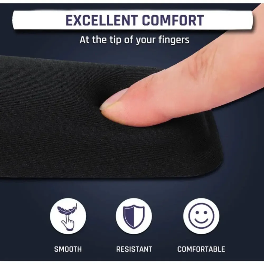 KLIM Memory Foam Black Wrist Rest for Keyboards NEW